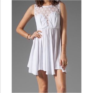 Free People Fiesta White Dress